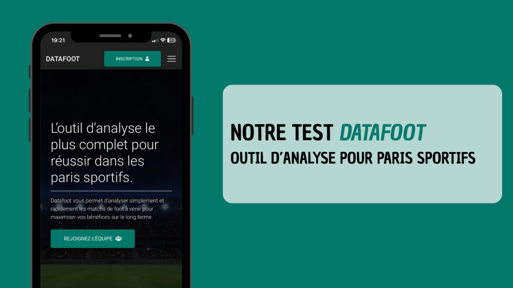 Le site Datafoot.fr permet d'analyser les rencontres sportives grâce à la data et aux algorithmes paris sportifs.