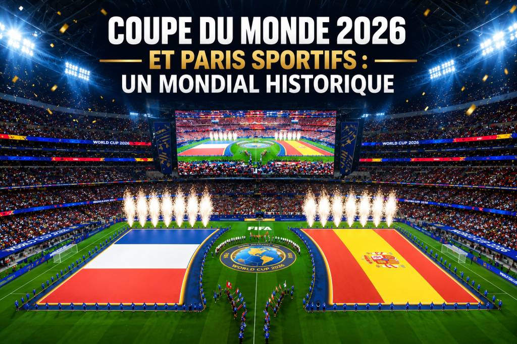 Coupe du monde 2026 et paris sportifs : un Mondial historique